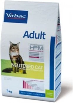 Virbac Veterinary Hpm Adult Neutered Pour Chat 12kg