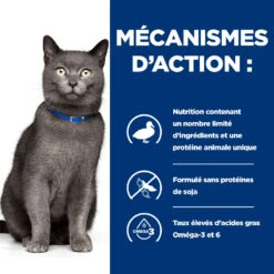 Hill's Prescription Diet D/D Croquettes Pour Chat Au Canard Et Petit Pois - 1.5Kg 9 Hill's Prescription Diet D/D Croquettes Pour Chat Au Canard Et Petit Pois - 1.5Kg -Royal Canin Boutique 52742027180 2 FR