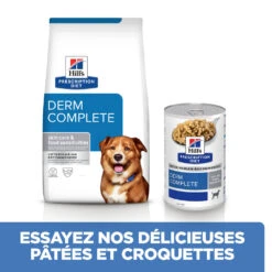 Hill's Prescription Diet Derm Complete Croquettes Pour Chien - 12Kg -Royal Canin Boutique 52742038704 5 FR