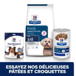Hill's Prescription Diet Z/D Mini Food Sensitivities 1Kg 13 Hill's Prescription Diet Z/D Mini Food Sensitivities 1Kg -Royal Canin Boutique 52742040622 5 FR