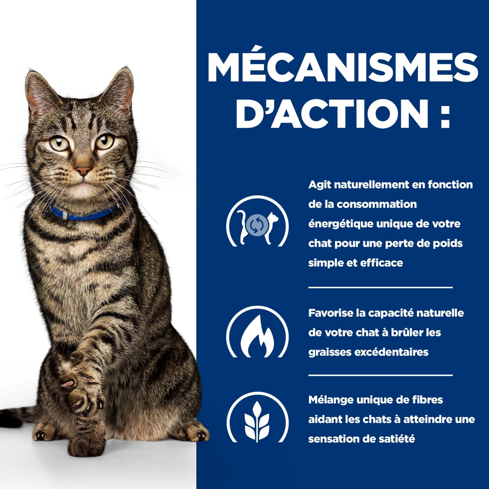 Hill's Prescription Diet Metabolic Croquettes Pour Chat Au Poulet - 3kg 3 Hill's Prescription Diet Metabolic Croquettes Pour Chat Au Poulet - 3kg – Image 3