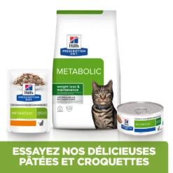 Hill's Prescription Diet Metabolic Sachets Pour Chat Au Poulet - 12 X 85g 12 Hill's Prescription Diet Metabolic Sachets Pour Chat Au Poulet - 12 X 85g -Royal Canin Boutique 52742343808 5 FR
