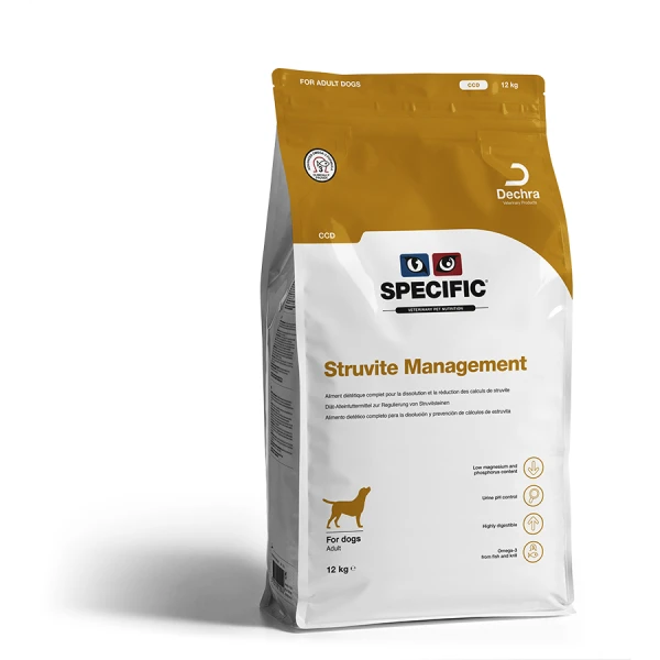 Specific Ccd Struvite Management Pour Chien 12kg 1 Specific Ccd Struvite Management Pour Chien 12kg