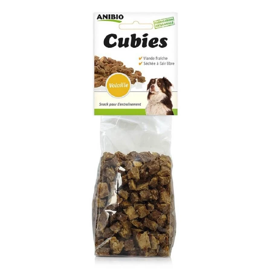 Anibio Cubies Volaille 100 G 1 Anibio Cubies Volaille 100 G
