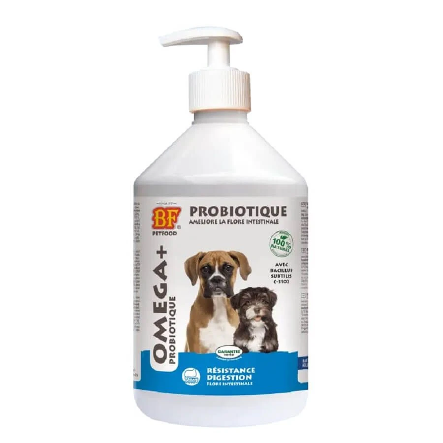Biofood Omega + Probiotique Chien 500 Ml 1 Biofood Omega + Probiotique Chien 500 Ml
