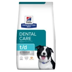 Hill's Presription Diet T/D Dental Care Croquettes Pour Chien Au Poulet - 4 Kg