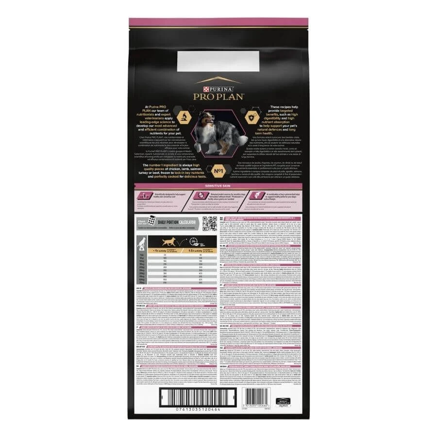 Purina ProPlan Chien Medium Adult Sensitive Skin Saumon OPTIDERMA 14 Kg 3 Purina ProPlan Chien Medium Adult Sensitive Skin Saumon OPTIDERMA 14 Kg – Image 3