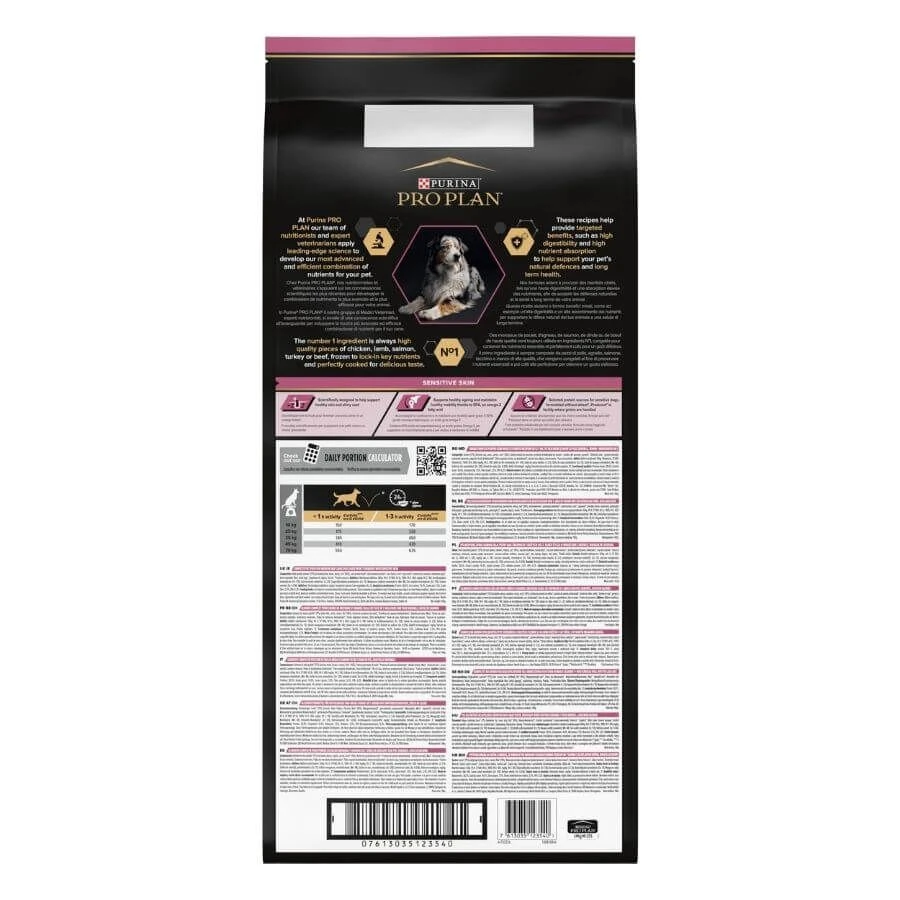 Purina Proplan Chien Medium-Large Adult 7+ Sensitive Skin Saumon OPTIDERMA 14 Kg 3 Purina Proplan Chien Medium-Large Adult 7+ Sensitive Skin Saumon OPTIDERMA 14 Kg – Image 3