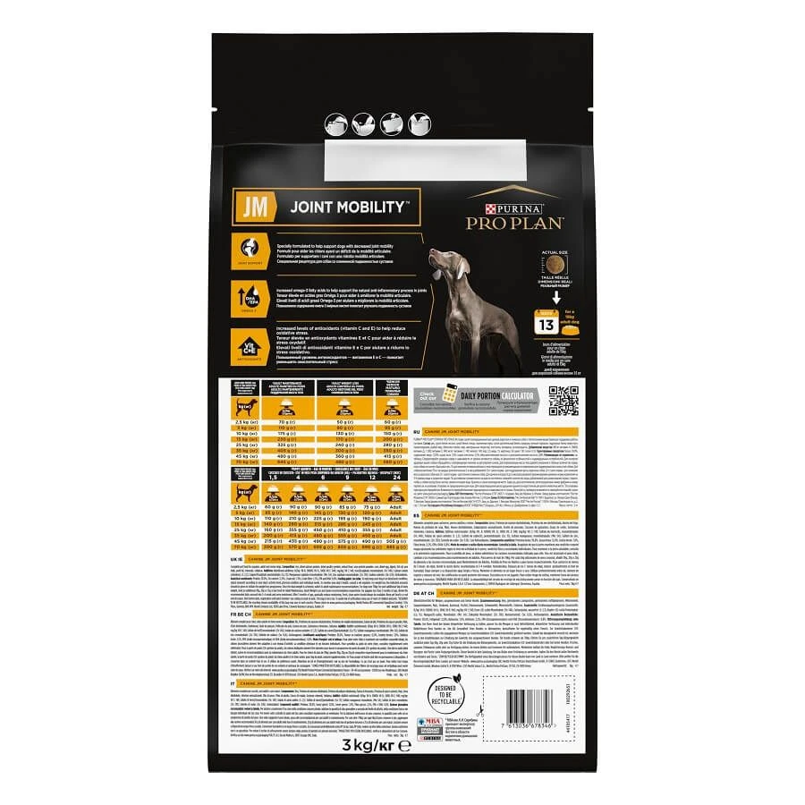 Purina Proplan Chien Joint Mobility JM 12 Kg 2 Purina Proplan Chien Joint Mobility JM 12 Kg – Image 2
