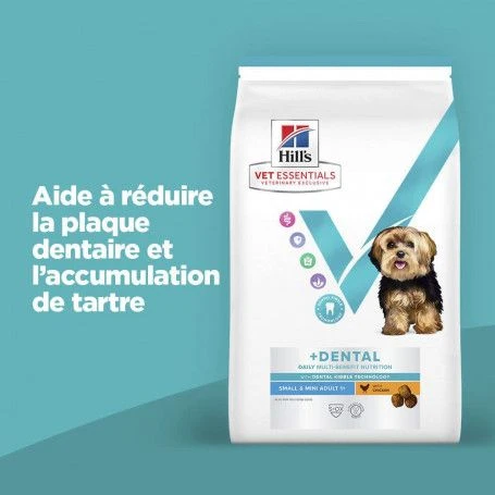 Vet Essentials Chien Multi-Benefit+Dental Adult 1+ Small & Mini 3 Vet Essentials Chien Multi-Benefit+Dental Adult 1+ Small & Mini – Image 3